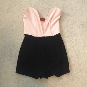 Akira Pink and Black Romper!
